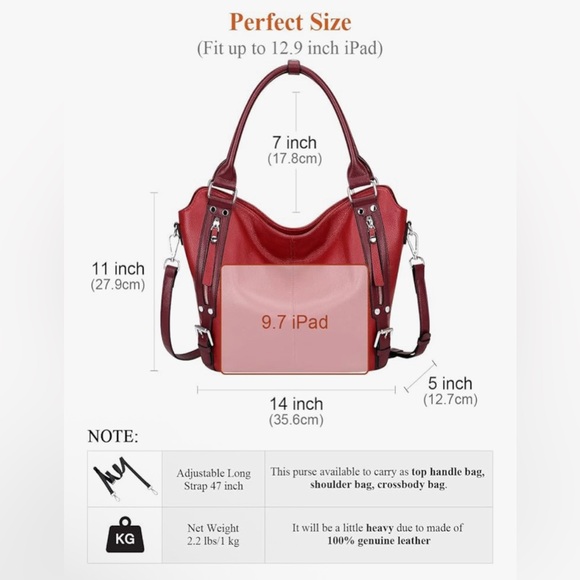 Over Earth Large Crossbody Bag NWT - Picture 6 of 17